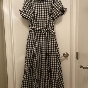Calvin Klein Gingham Shirtdress
